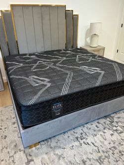 Queen Size Mattress Pillow Top New