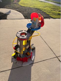 PAWPatrol Mighty Pups Super Paws Mighty Lookout Tower Playset