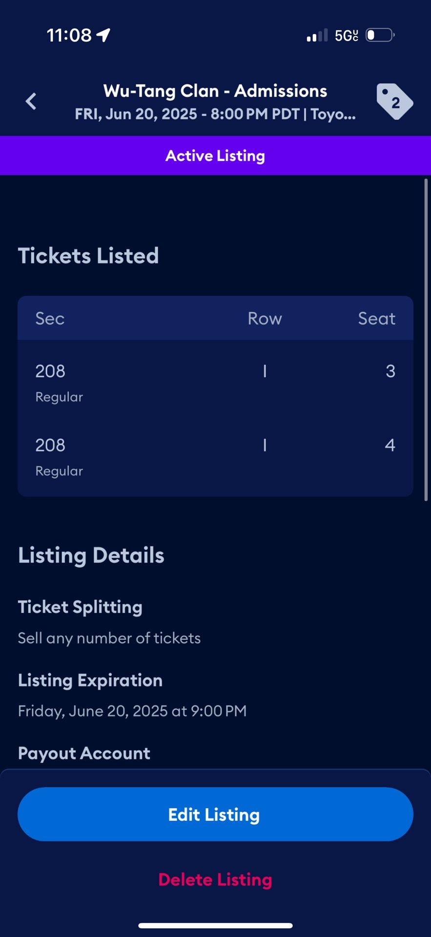 2 Wutang Clan Tickets