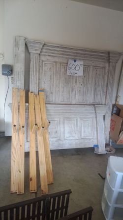 Queen bed frame