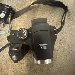 Finepix S700 Ditgital Camera Along With A Fujifilm 12 Mega Pixels Mini Camera 
