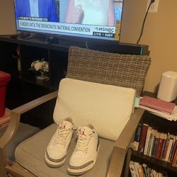 Jordan 3 White Cement Reimagined Size 12