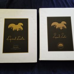 Rare Eyvind Earle Collected Art & Poems Vol 1 & 2 Hardback Signed