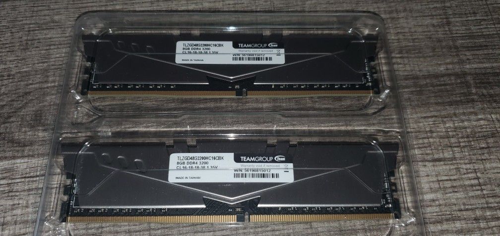TeamGroup 16gb DDR4 memory