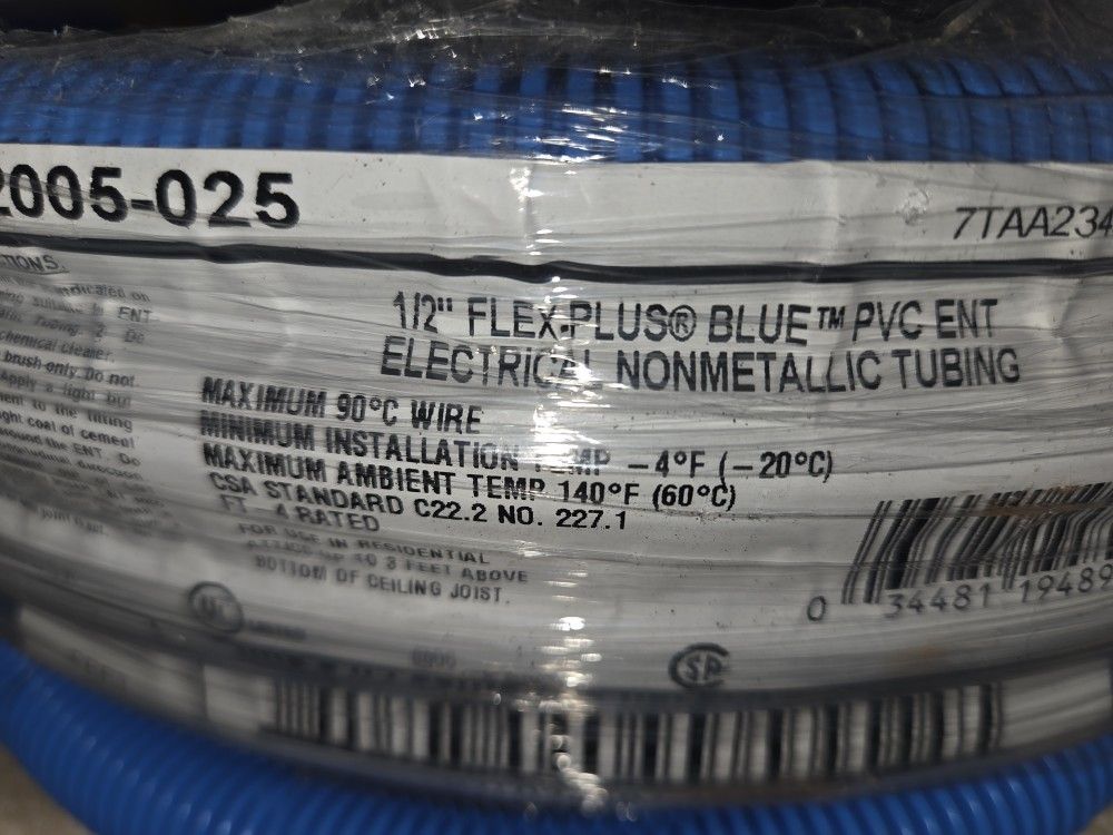 Half inch.. Flex Pipe for electricians..