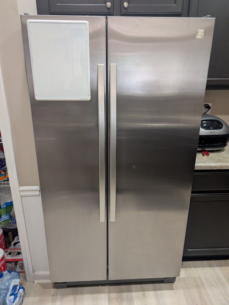 Kenmore Fridge_ Stainless Steel 