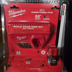 Milwaukee M12 Battery And Charger New 
