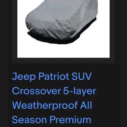 Water Resistant Five Layer Car Cover