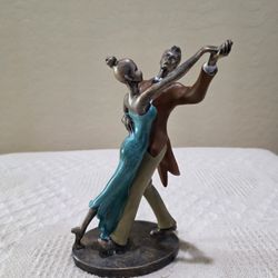 Please Read Description - Vintage Summit Collection TANGO "Let's Dance" Series Resin Statue Figurine 9.5"