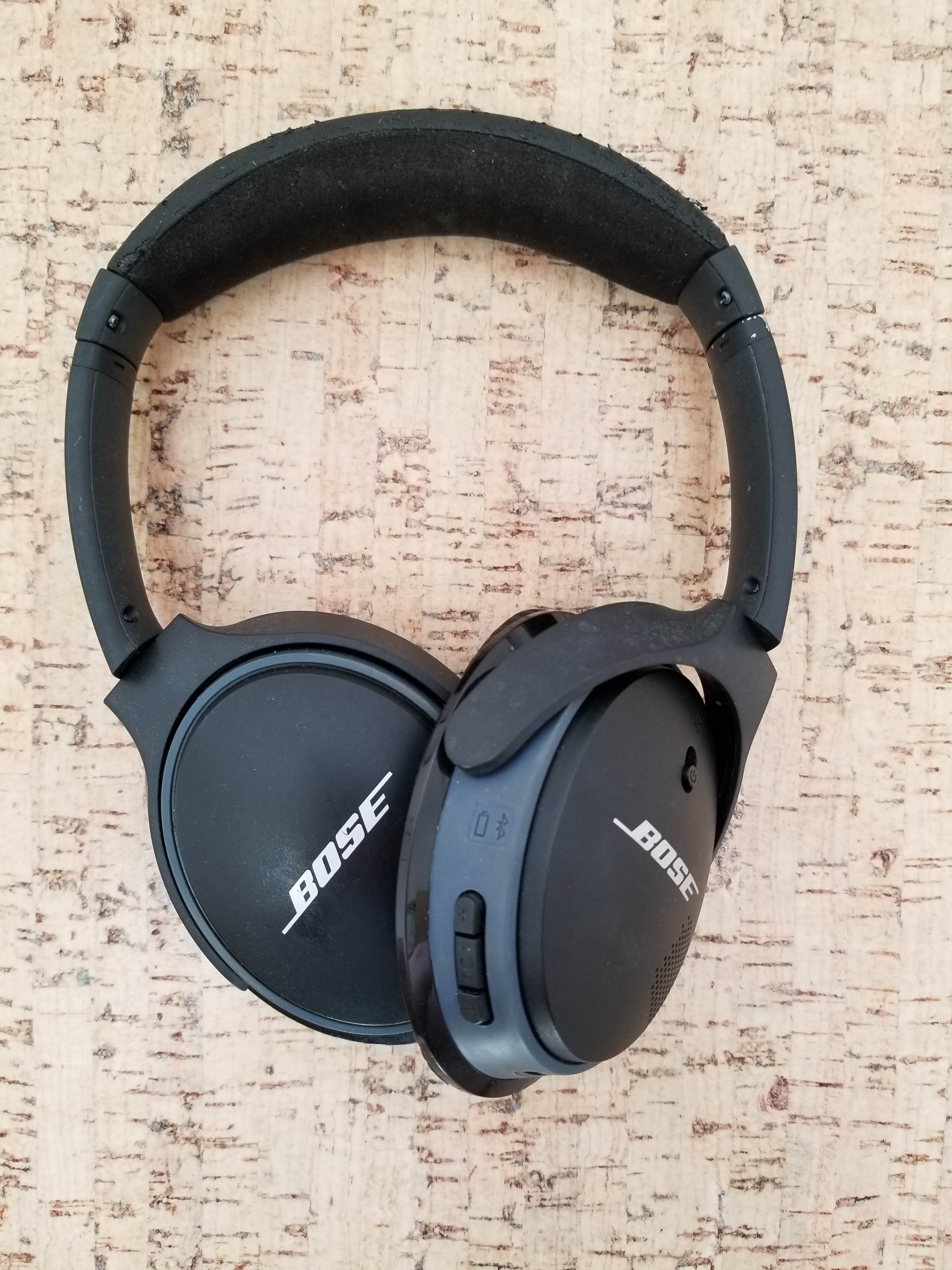 Black Bose Headphones Soundlink II (Wireless)