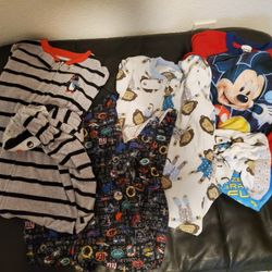 4t Pajamas Fleece Sleepers