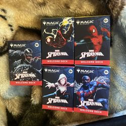 Magic The Gathering Spider Man Welcome Decks 