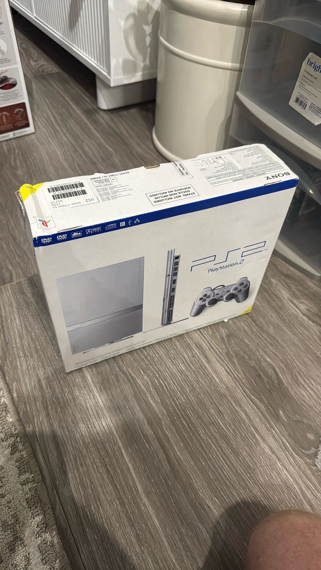 PlayStation 2 Silver Edition Brand New!