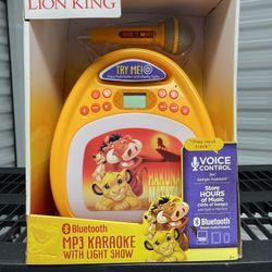 Mp3 Lion King Bluetooth Karaoke