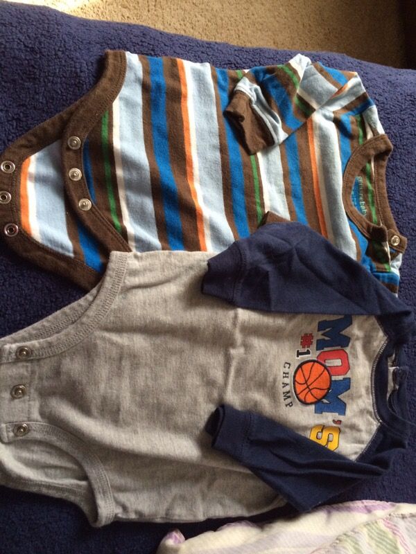 9 m long sleeve onesies
