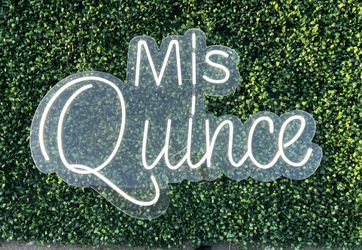 Quinceanera Neon Sign