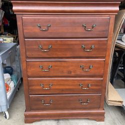 Louis Philippe Style 5-drawer Chest
