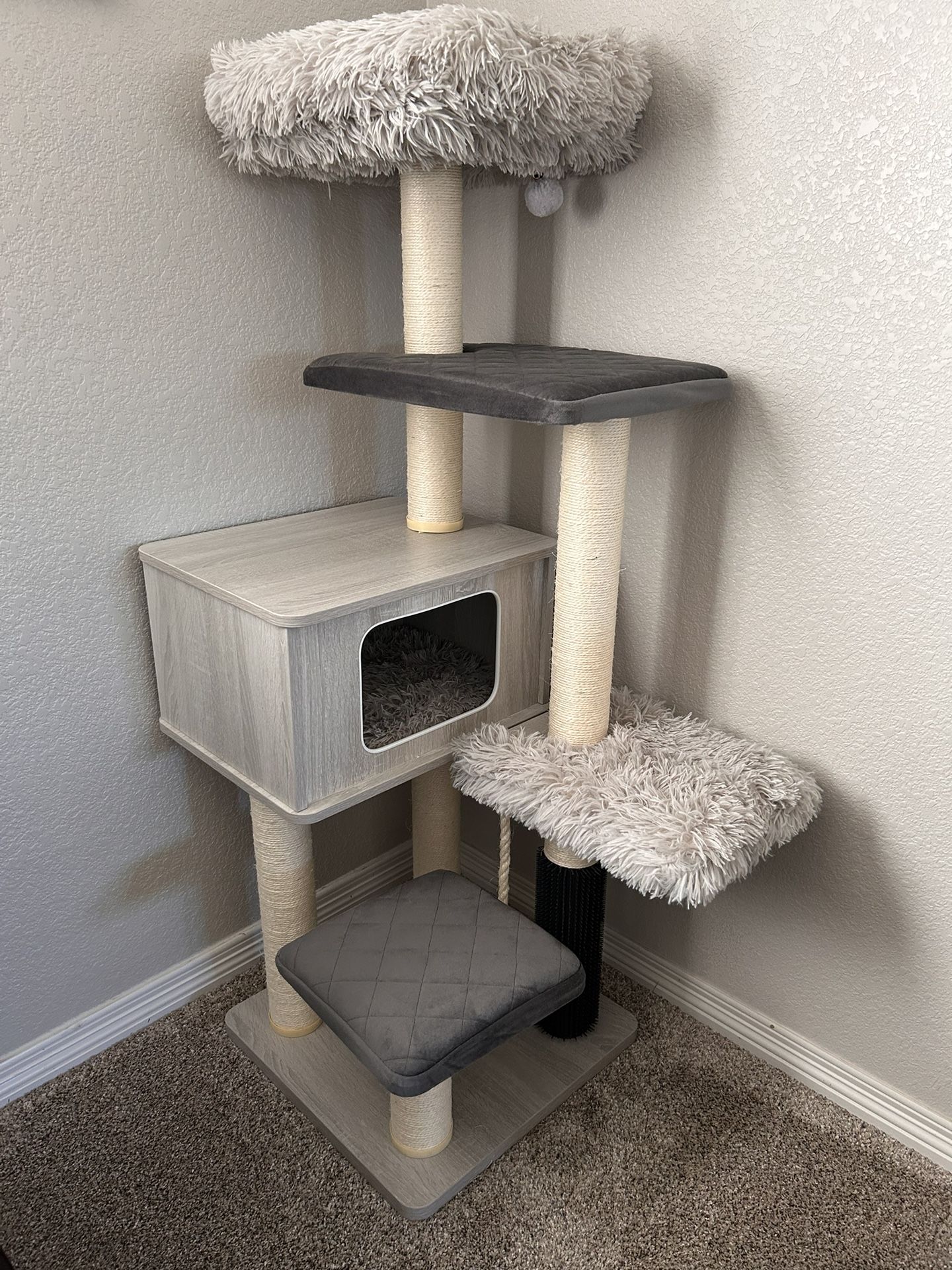 Grey Cat Tree