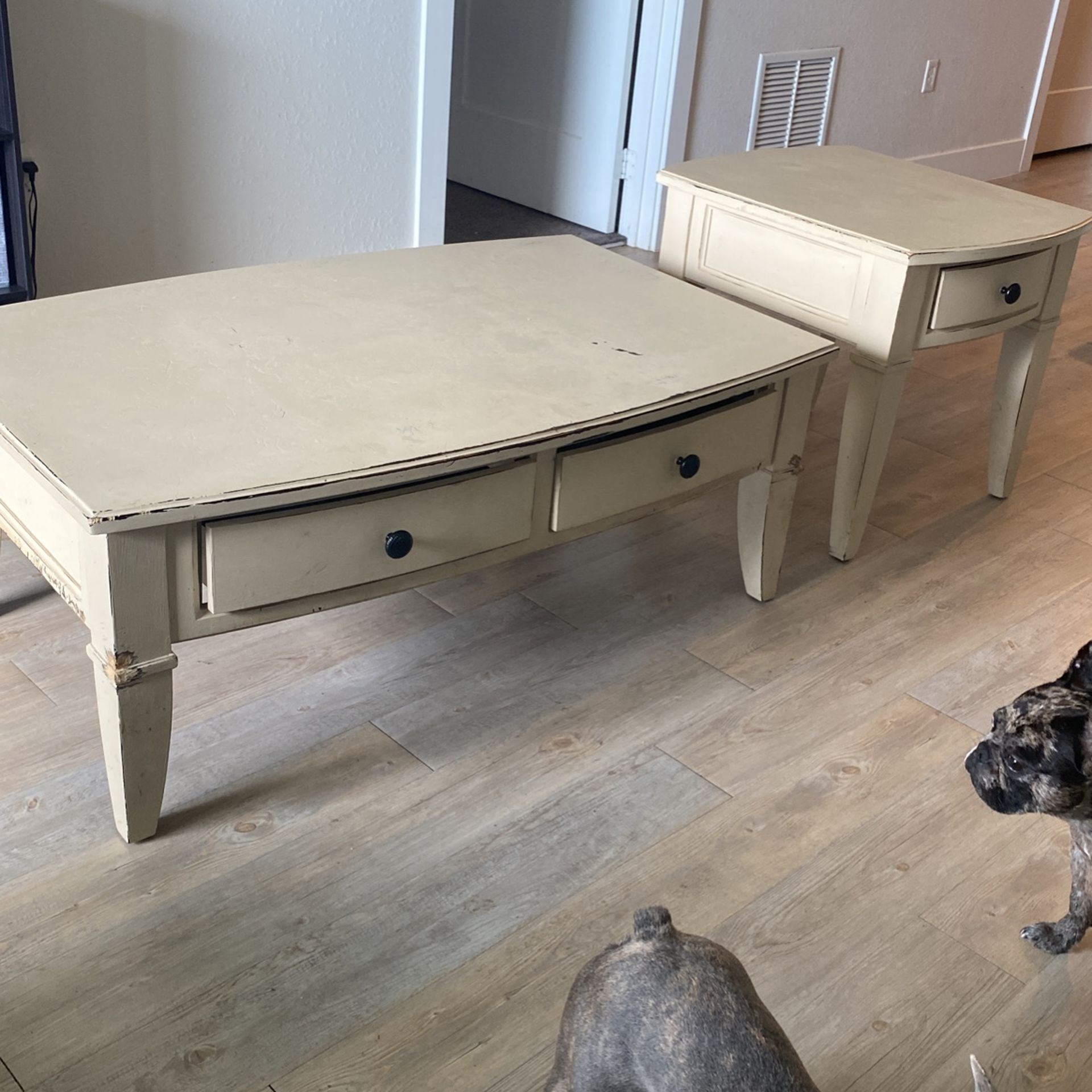 Coffee Table And End Table Set
