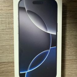 Apple iPhone 16 Pro Max - 256GB - Black Titanium (Unlocked)
