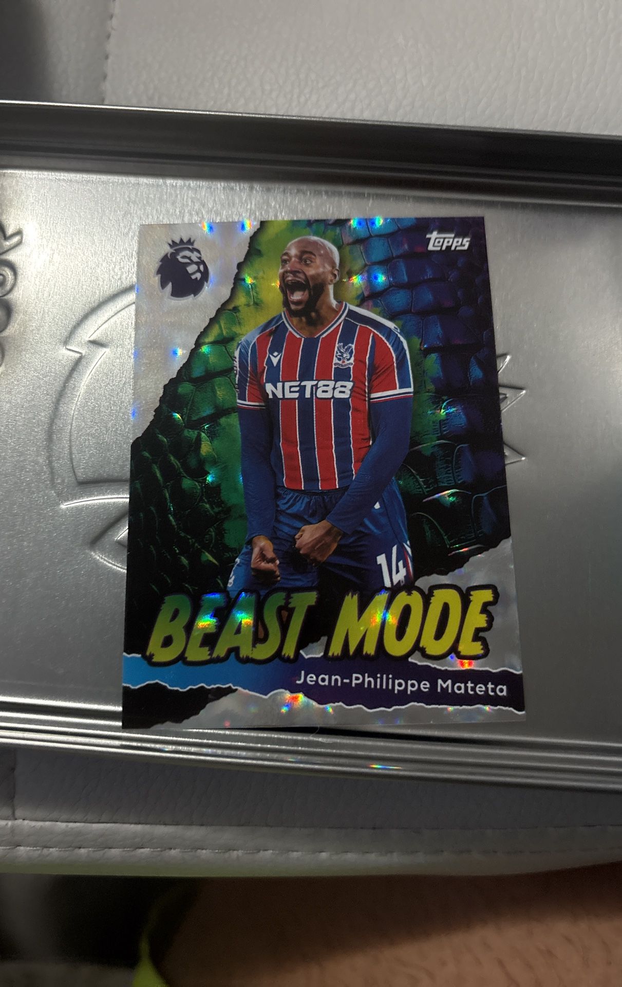Jean-Philippe Mateta "Beast Mode" Soccer Card