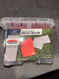 EastPoint Dual Sided Cornhole Bean Bags Set of 4