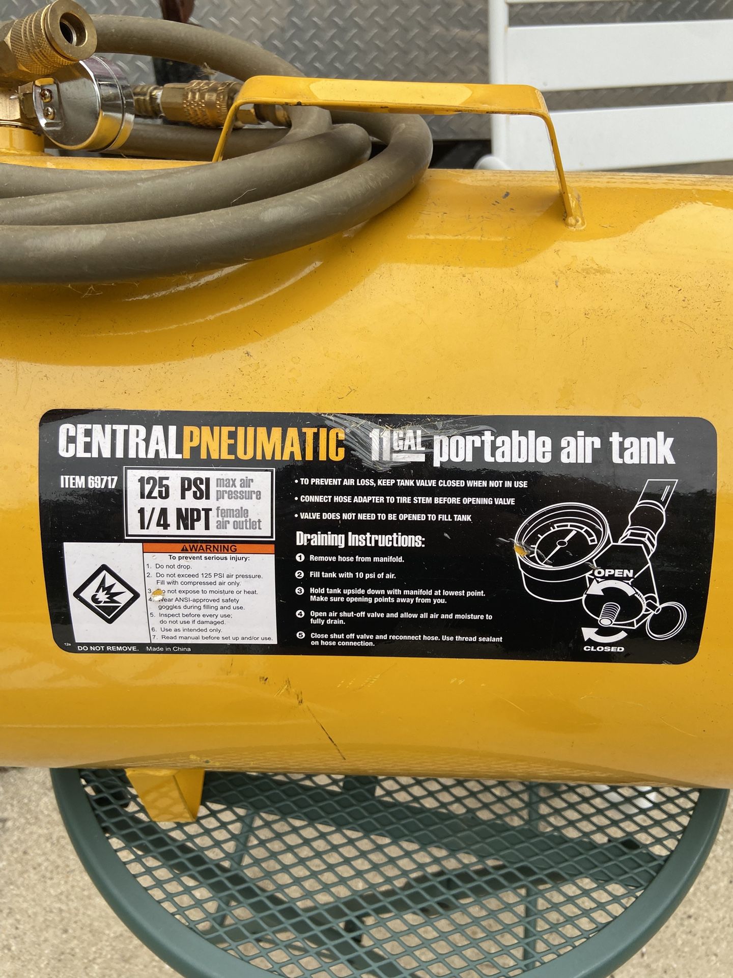 Portable Air Tank