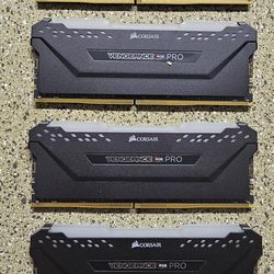 DDR4 4x16GB 3200mhz Corsair Vengeance RGB pro