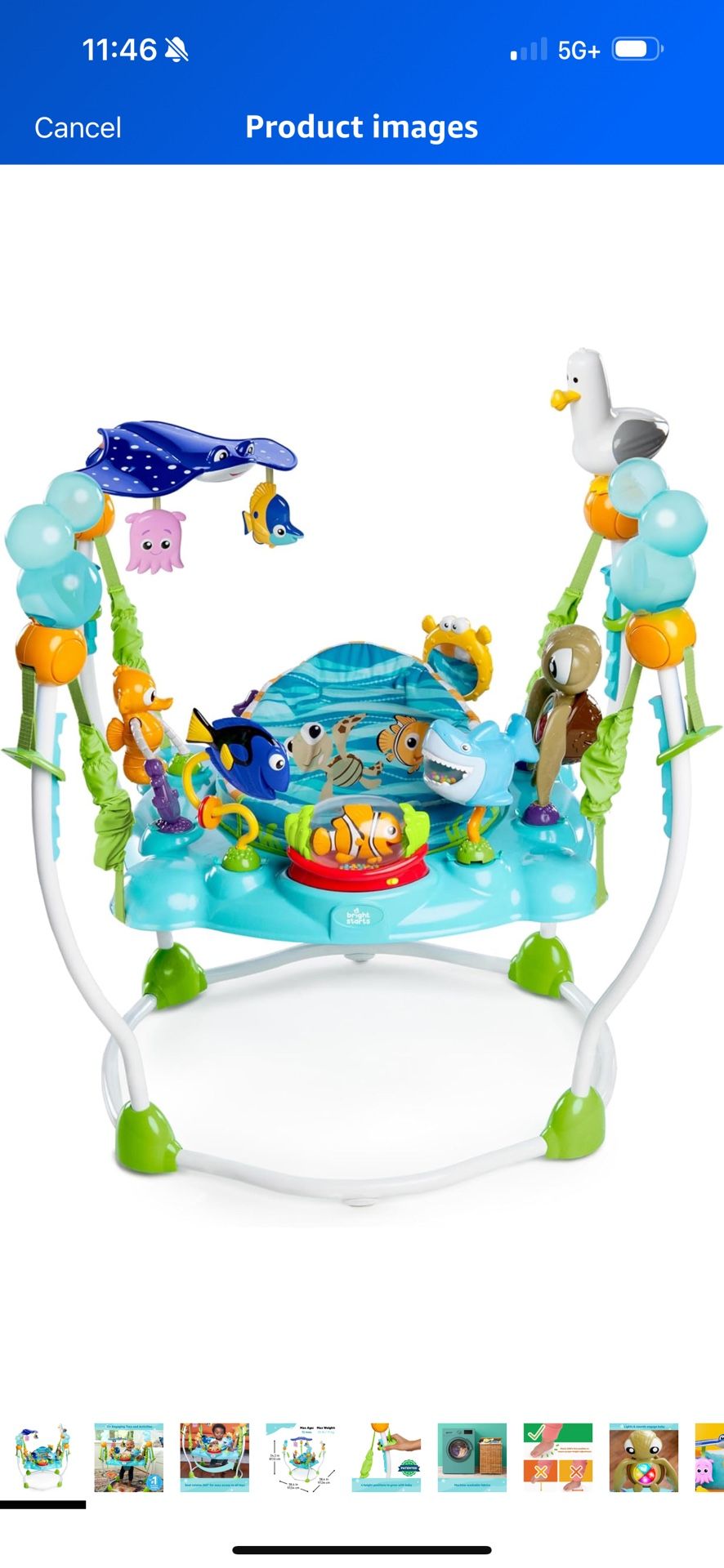 Disney Finding Nemo Baby Jumper