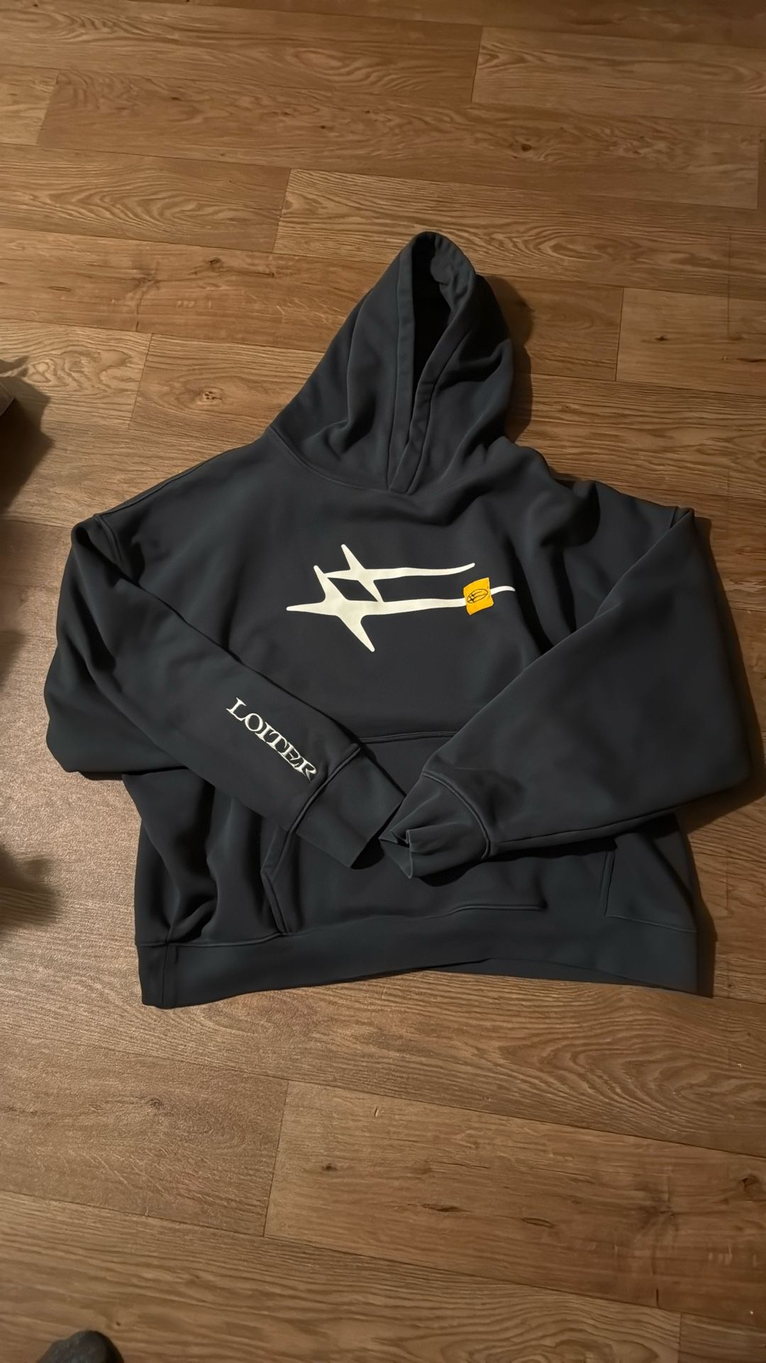 Loiter XXX Large Black Hoodie