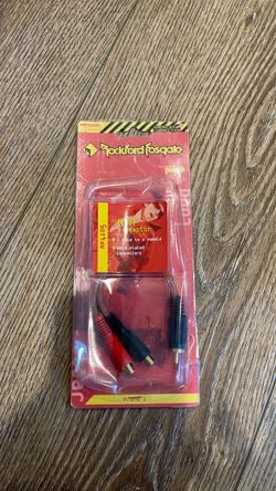 Rockford Fosgate RCA Y-Adapter RP4105