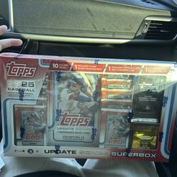2025 Topps mlb Super box 