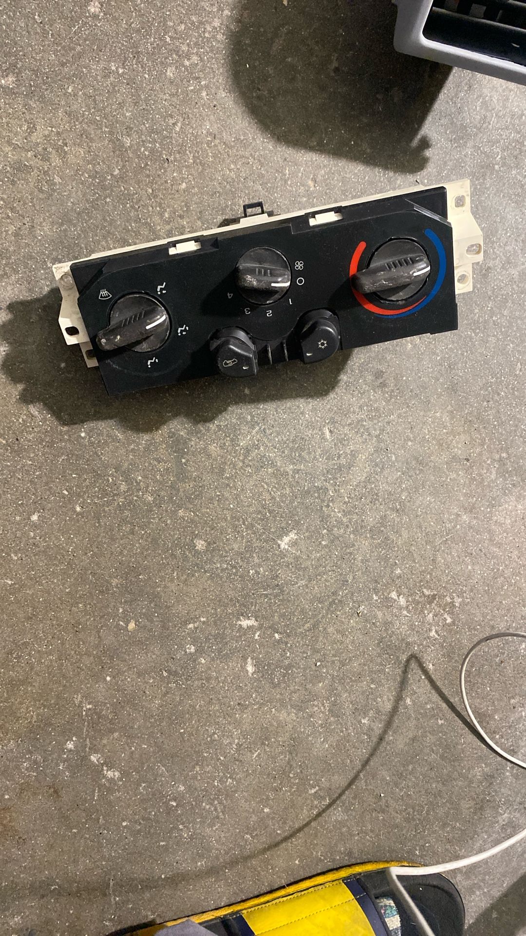 Ac And Heater Climate Control Panel