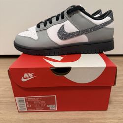 Nike Dunk Low LX “Glitter Swoosh” Women’s Size 8 / Men’s 6.5 HQ3462-191