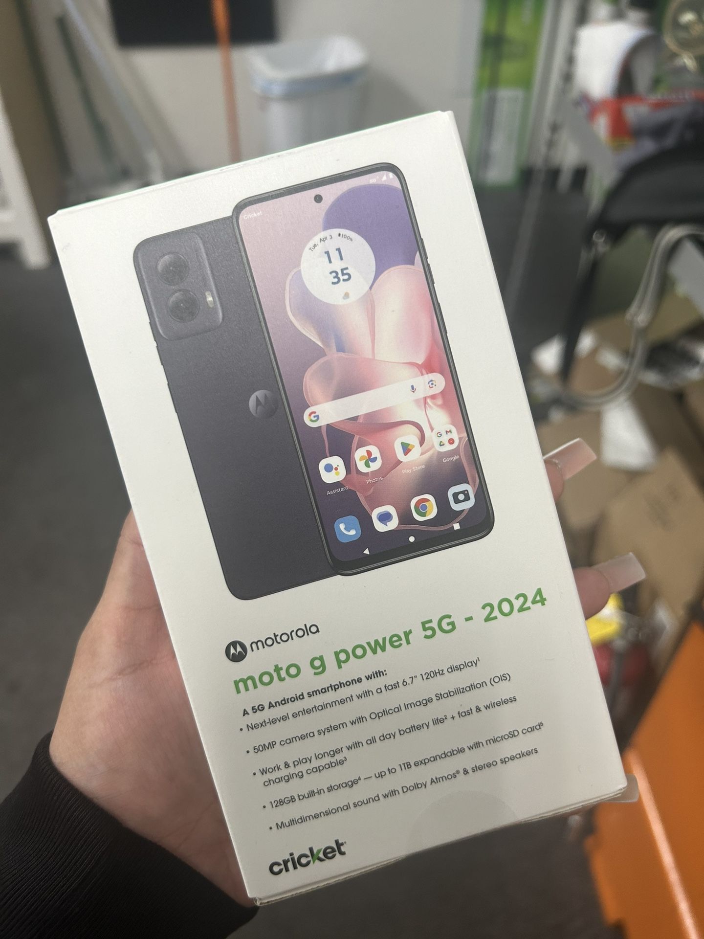 Moto G Power 2024! New Number With Cricket Wireless!!