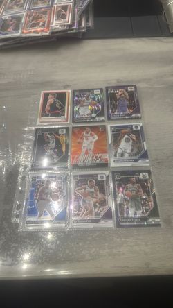 Donruss Optic NBA Basketball Cards Lot of 9