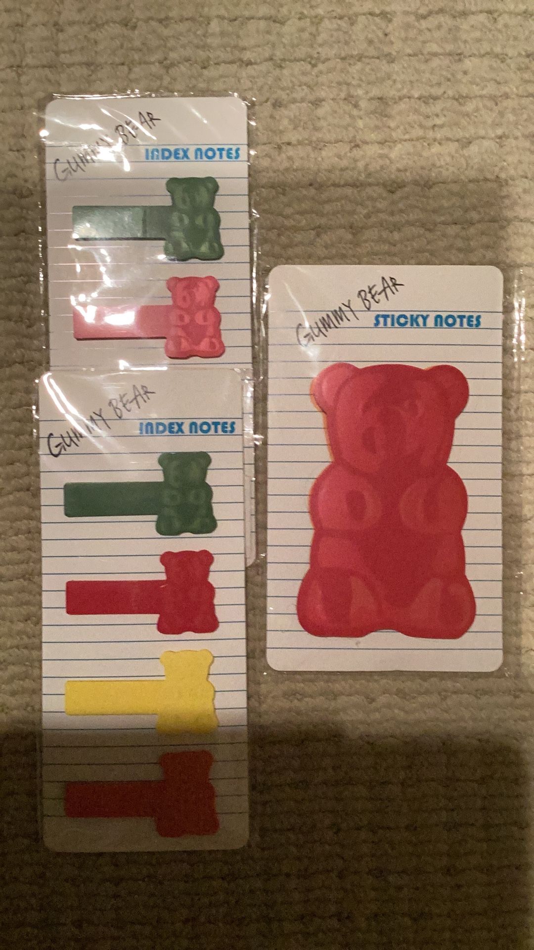 Gummy Bear Notes