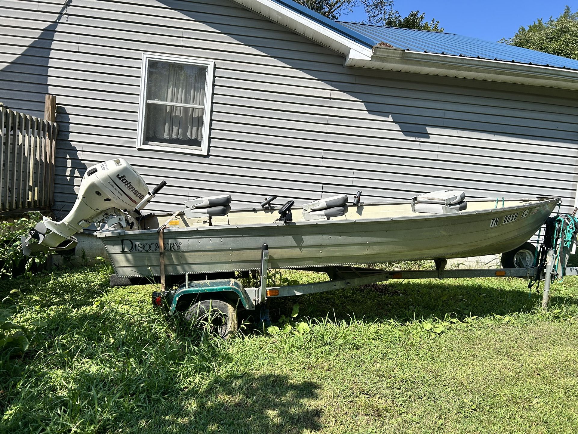 1992 Discovery Johnson gas engine