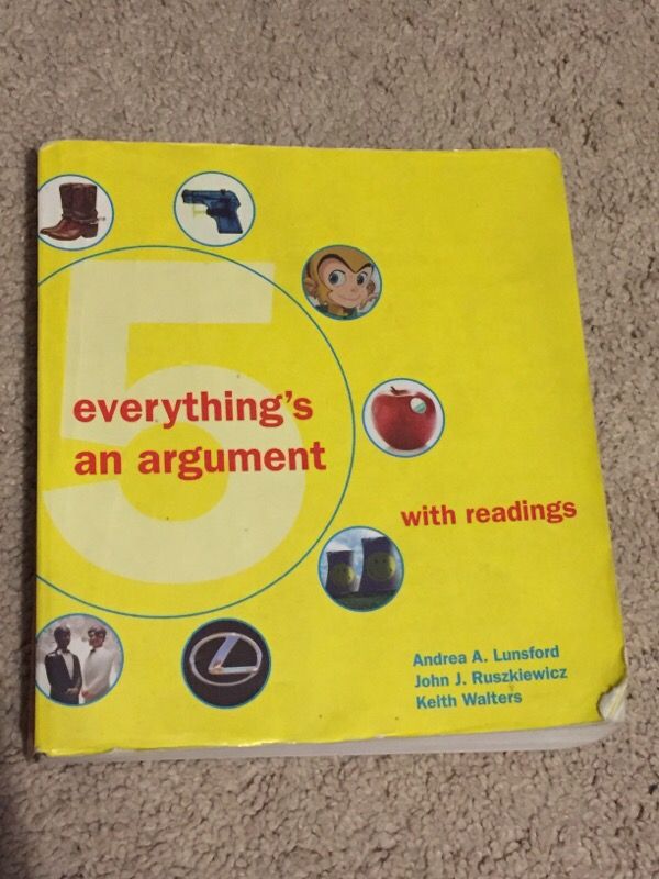 Everything's an Argument with Readings (5th Ed.)