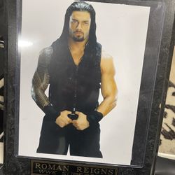 Portrait Of  WWE Superstar Roman Reigns