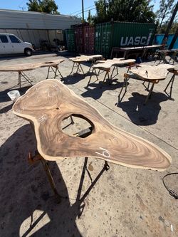 Freeform Wood Slabs ~ Monkey pod Crosscuts! Unique 