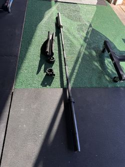 RitFit Barbell with collars and pad