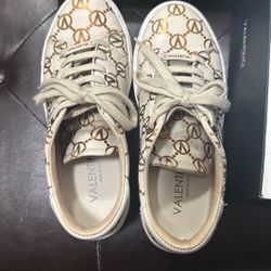 Women Size 7.5 Valentino Tennis Shoes
