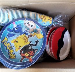 Pokemon party supplies