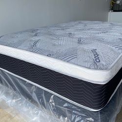 Full Euro Bamboo Pillow Top!•••