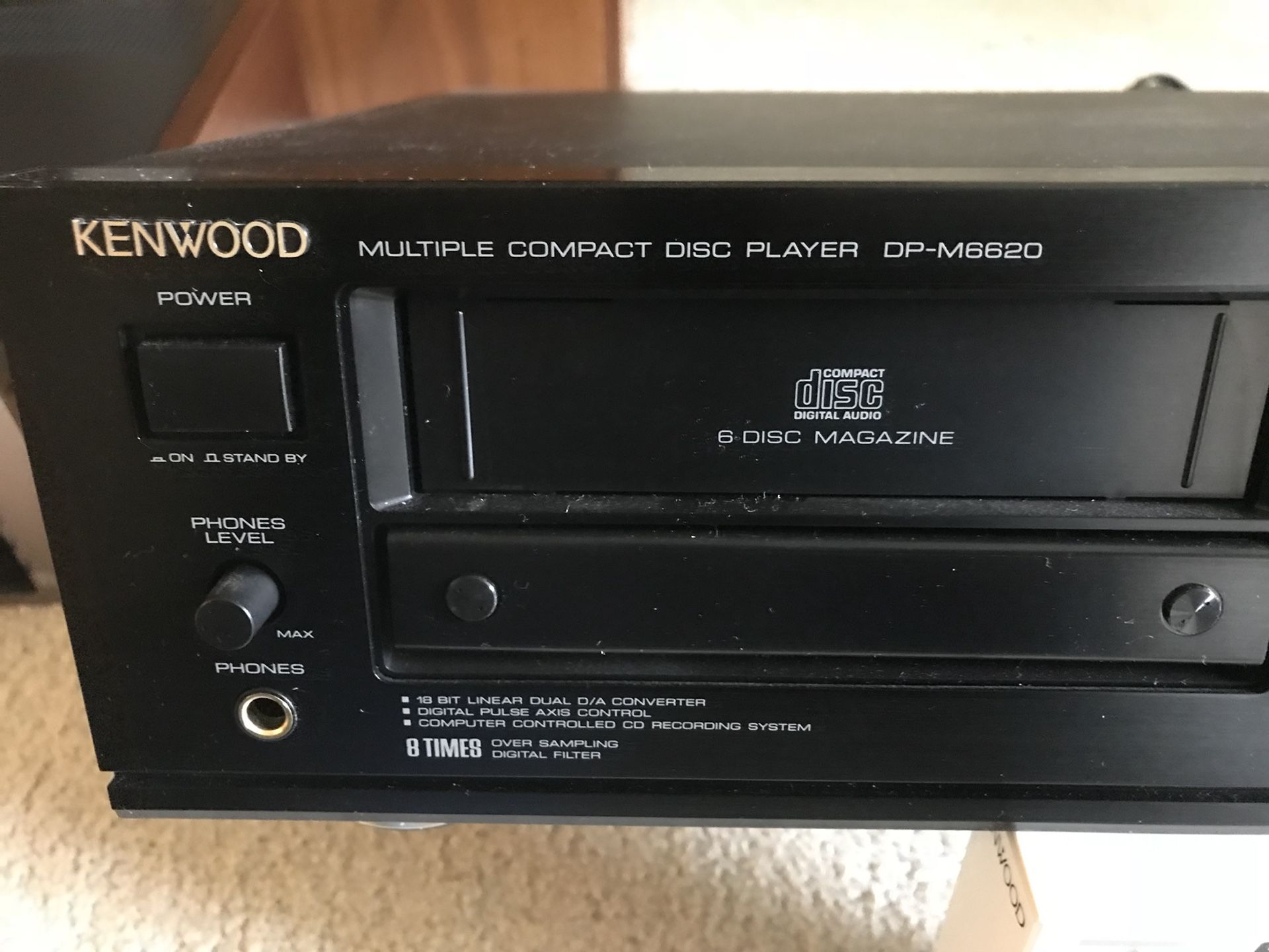 Kenwood DPM6620 Multiple Compact Disc Player for Sale in WA