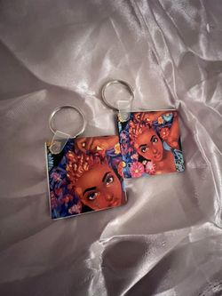 Sublimation handmade keychain