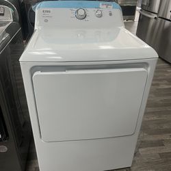 GE Electric Dryer 6.2 Cu Ft, Open Box, One Year Warranty