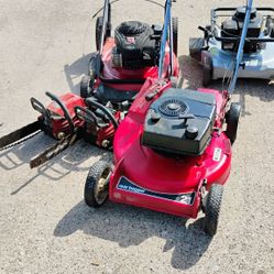 Lawn Items For Parts Or Repair