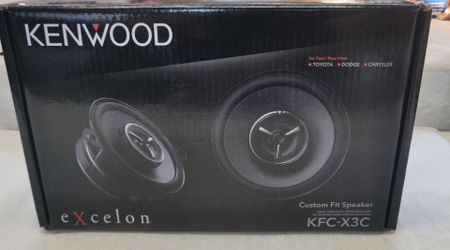 3.5 KENWOOD EXCELON Speaker's 🔊🎶💪🏻